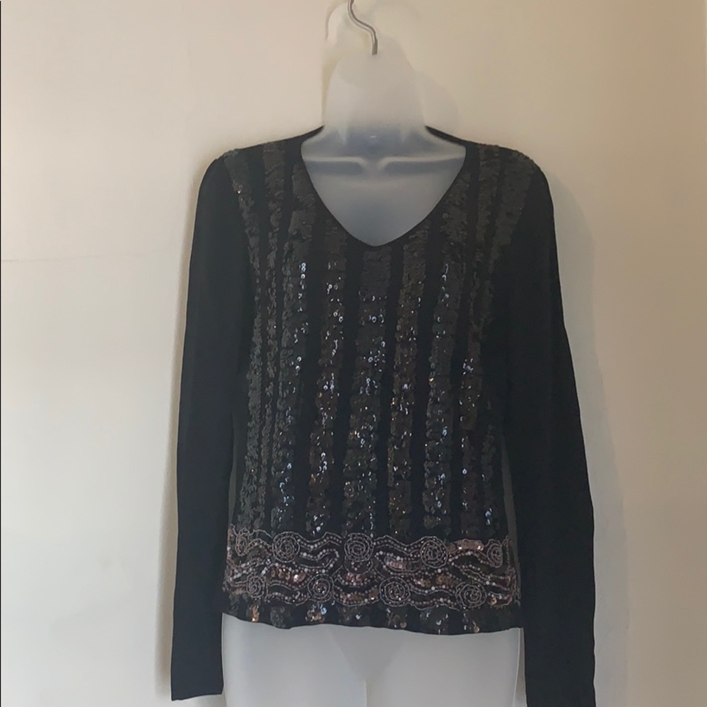 Pierre New York Sequin Sweater